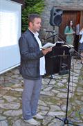 Abaz Dizdarević, direktor JU "Ratkovićeve večeri poezije", otvorio je promociju